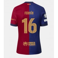 Barcelona Fermin Lopez #16 Hemmatröja 2024-25 Korta ärmar